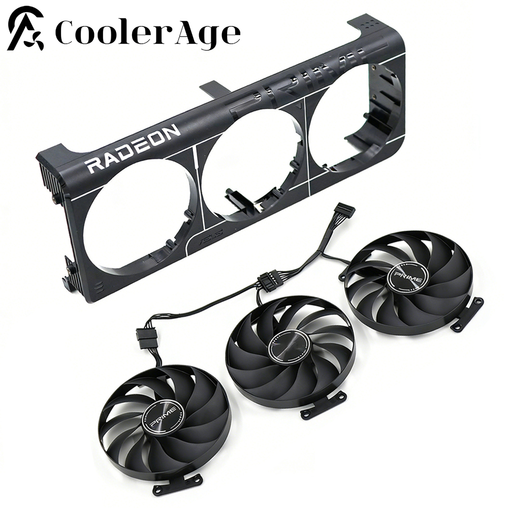Rx 9070 Xt - Ventilateur de carte vidéo RX9070EVO RX9070