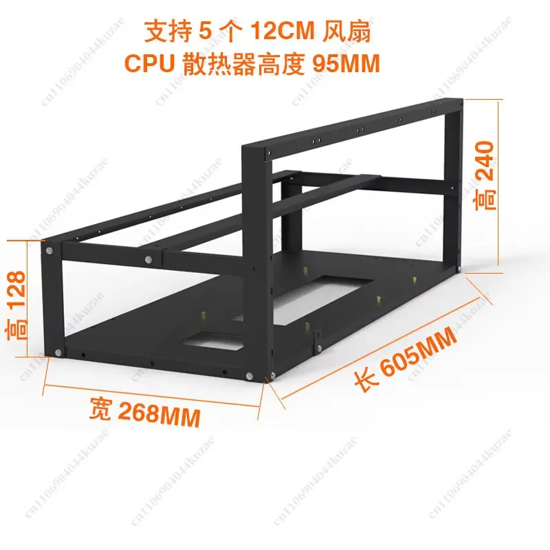 Support vertical stable pour c - Gpu Mining Rig Frame 8 Gpu avis et prix