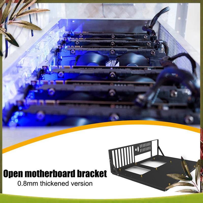 New-3X cadre minier minier ETH - Gpu Mining Rig Frame 8 Gpu avis et prix