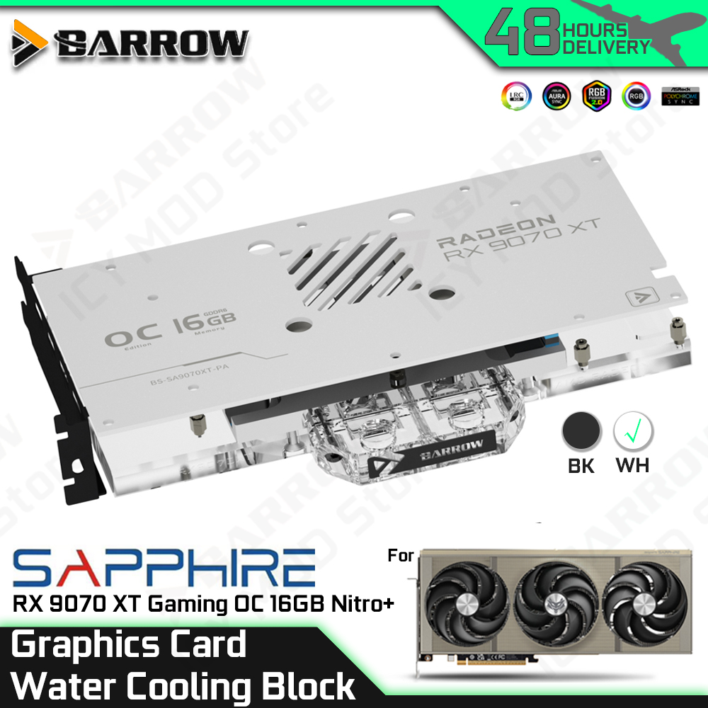 Barrow carte graphique bloc de - Rx 9070 Xt avis et prix