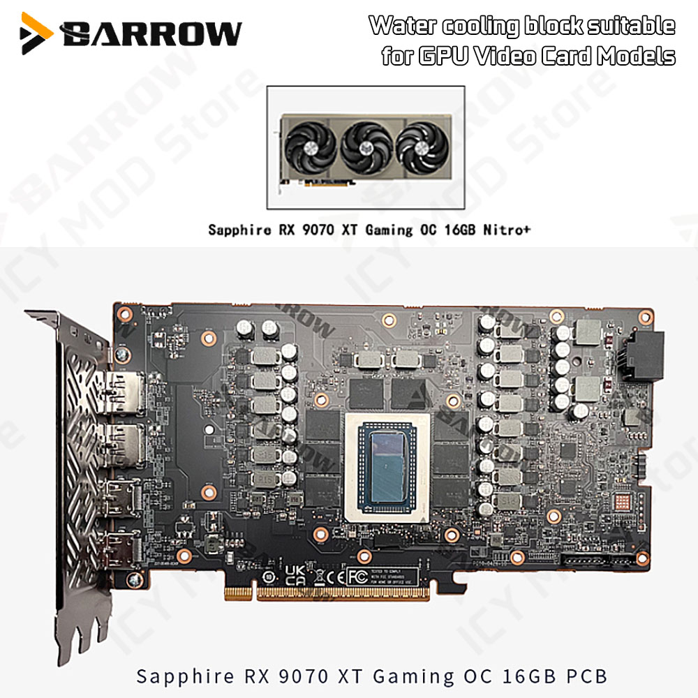 Barrow carte graphique bloc de - Rx 9070 Xt avis et prix