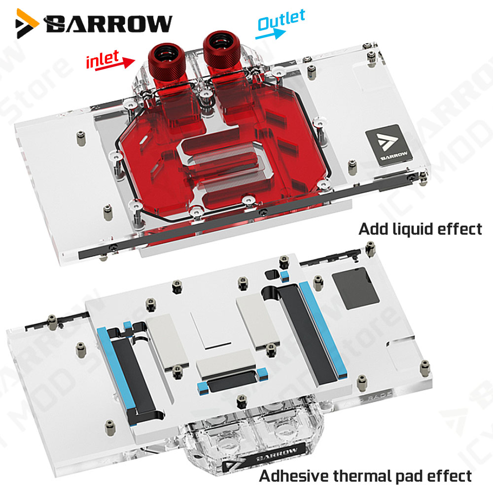 Barrow carte graphique bloc de - Rx 9070 Xt avis et prix