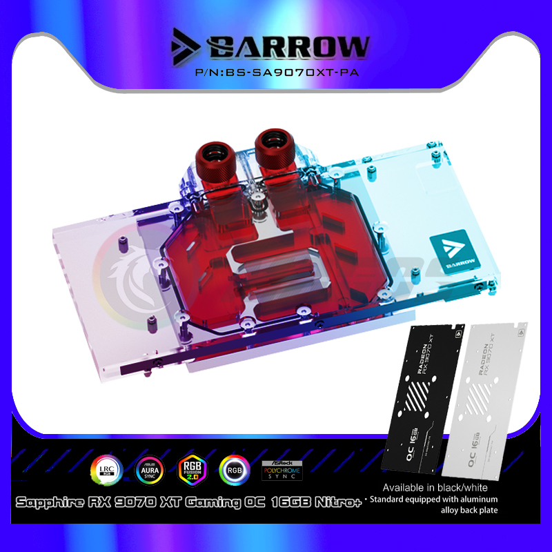 Bloc d'eau GPU pour SAPPHIRE R - Rx 9070 Xt avis et prix