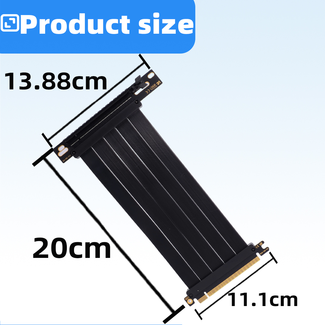 Câble adaptateur d'extension d - Pcie 5.0 Gpu Riser Cable avis et prix