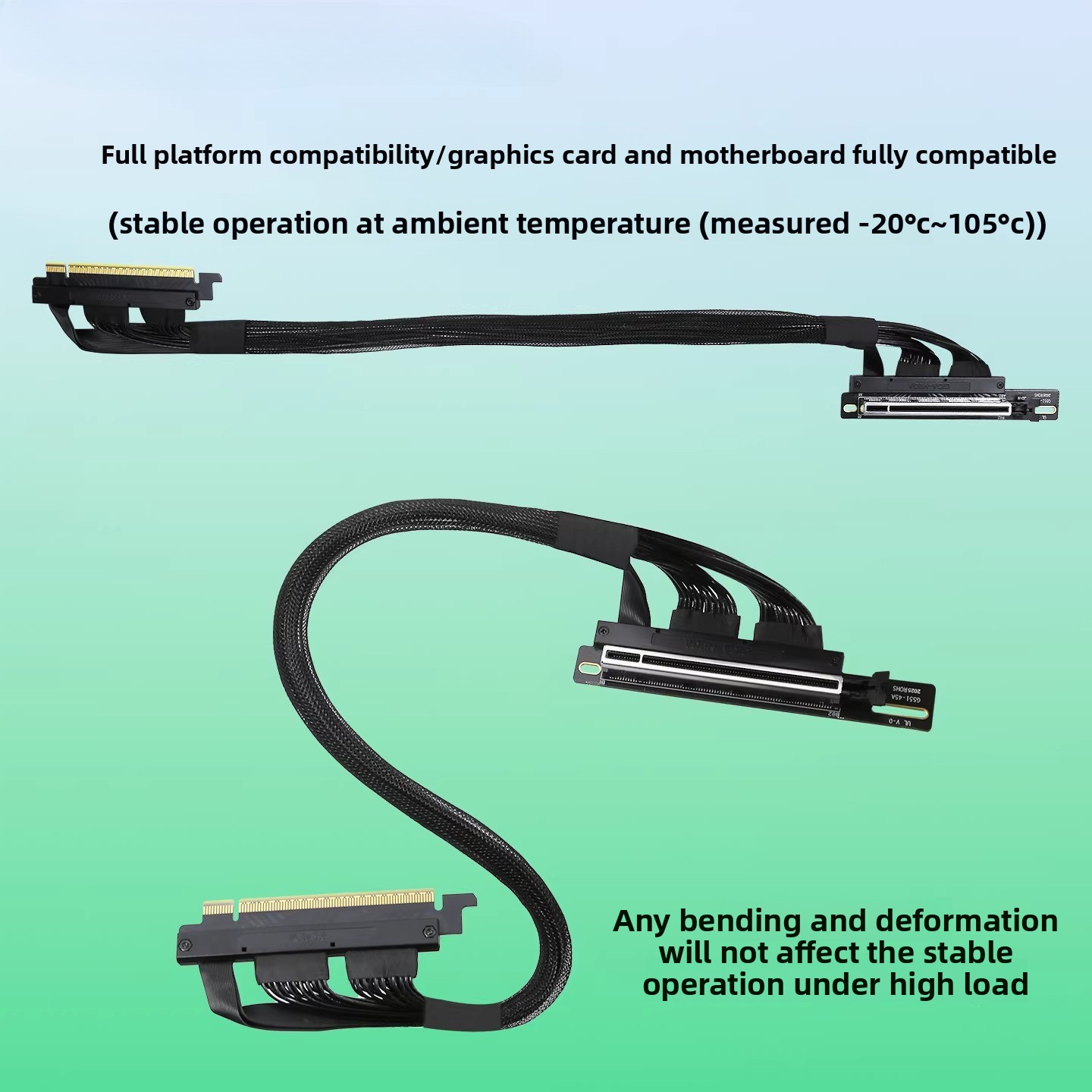 Câble d'extension de carte gra - Pcie 5.0 Gpu Riser Cable avis et prix